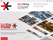 Tablet Screenshot of euroshop-tradefair.com
